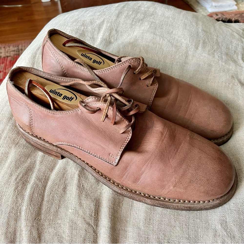 Guidi Women Oxford Donkey Shoes 37